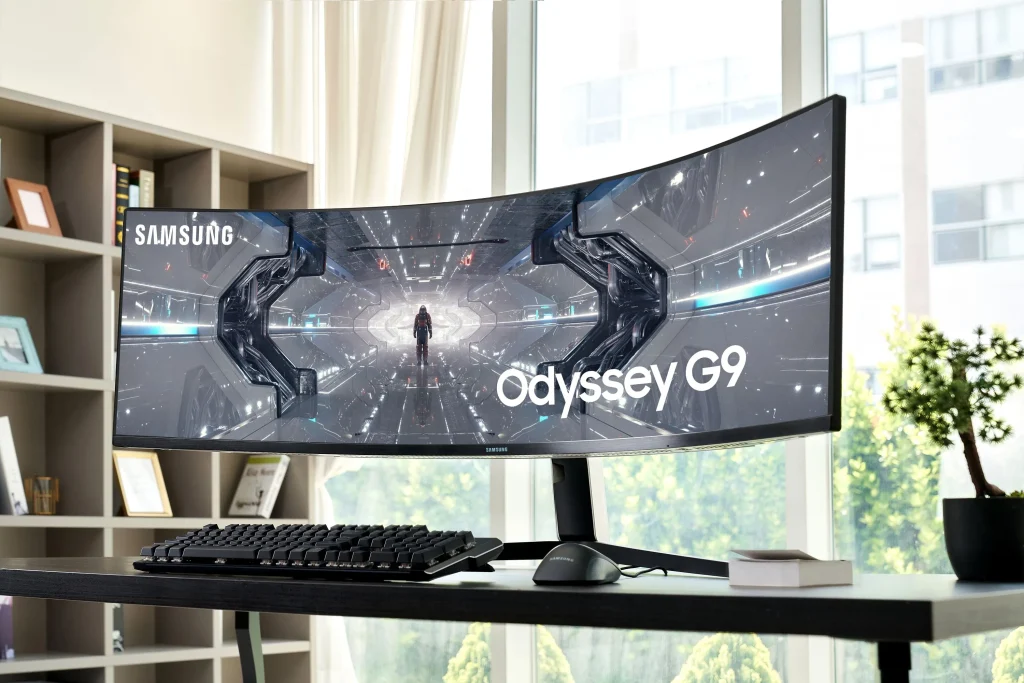 Gaming monitor: Samsung Odyssey G9