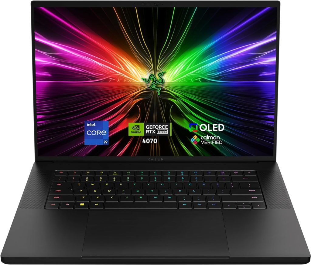 Laptops for designers and editors: Razer Blade 16