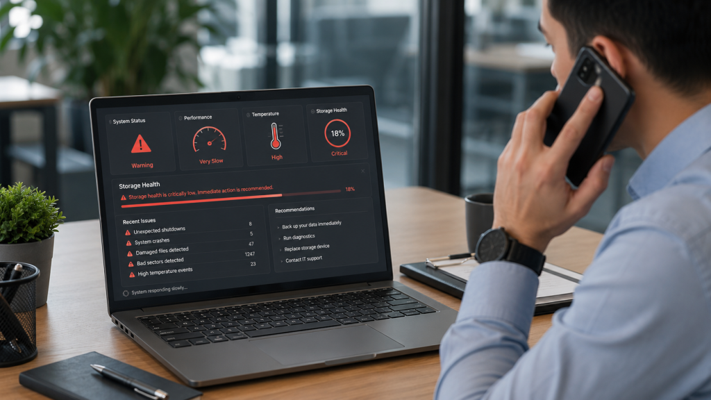 Prevent Data Loss by Monitoring Early Warning Signs