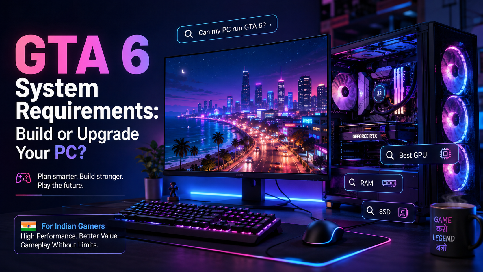 GTA 6 System Requirements: Build or Upgrade Your PC?