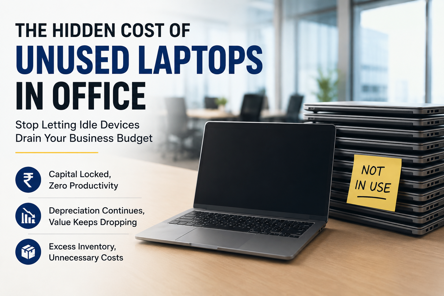 Unused Laptops in Office: The Hidden Business Cost
