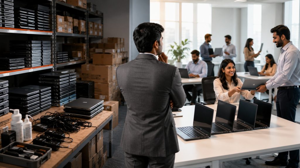 Unused Laptops in Office Can Be Reduced With Flexible Procurement