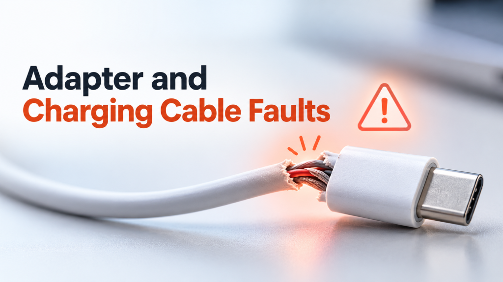 Laptop Not Charging: Adapter and Charging Cable Faults