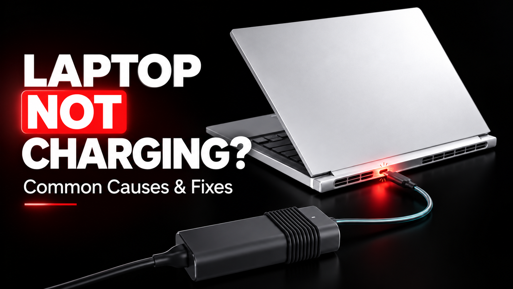 Laptop Not Charging? 8 Common Causes & Fixes