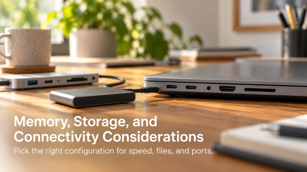 MacBook Air vs MacBook Pro: Memory, Storage, and Connectivity Considerations