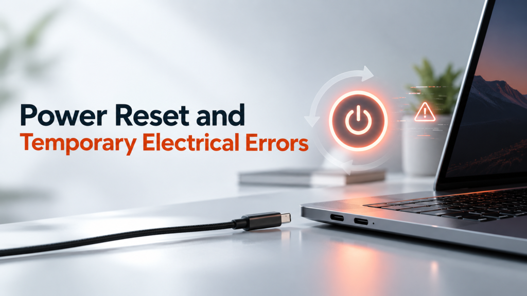 Laptop Not Charging: Power Reset and Temporary Electrical Errors